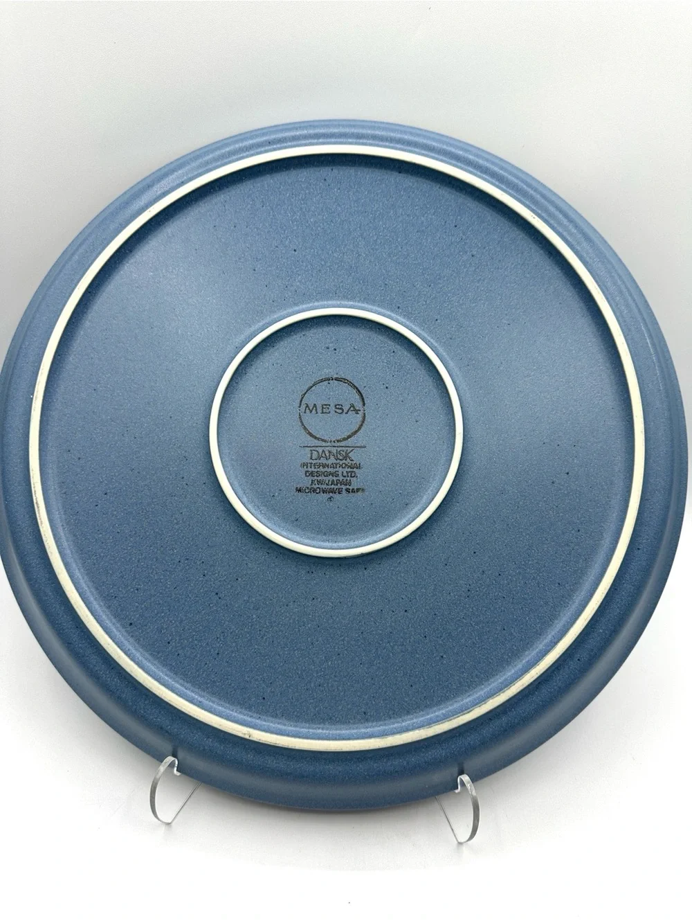 Dansk Blue Mesa 13” Round Platter